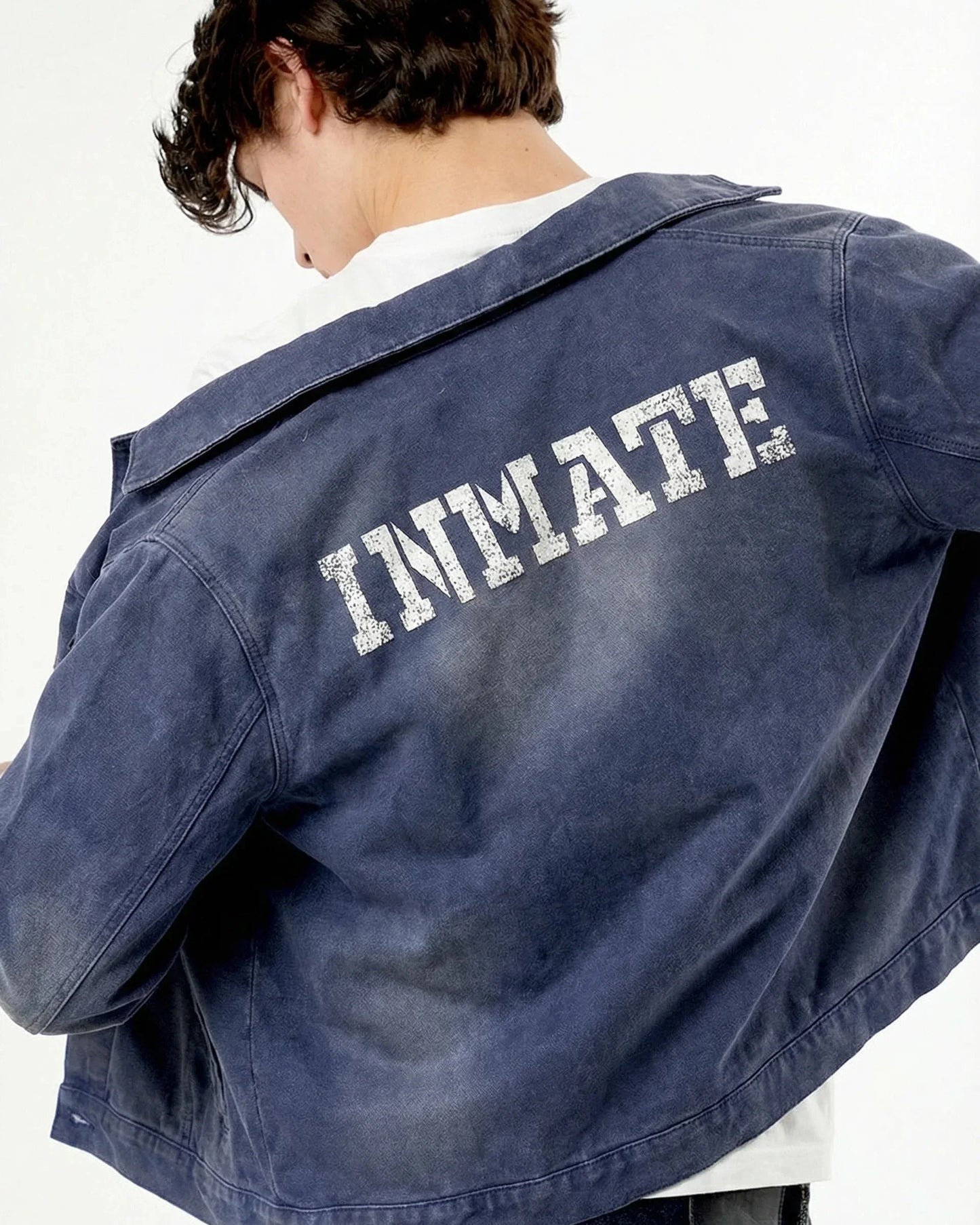Inmate Washed Denim Jacket