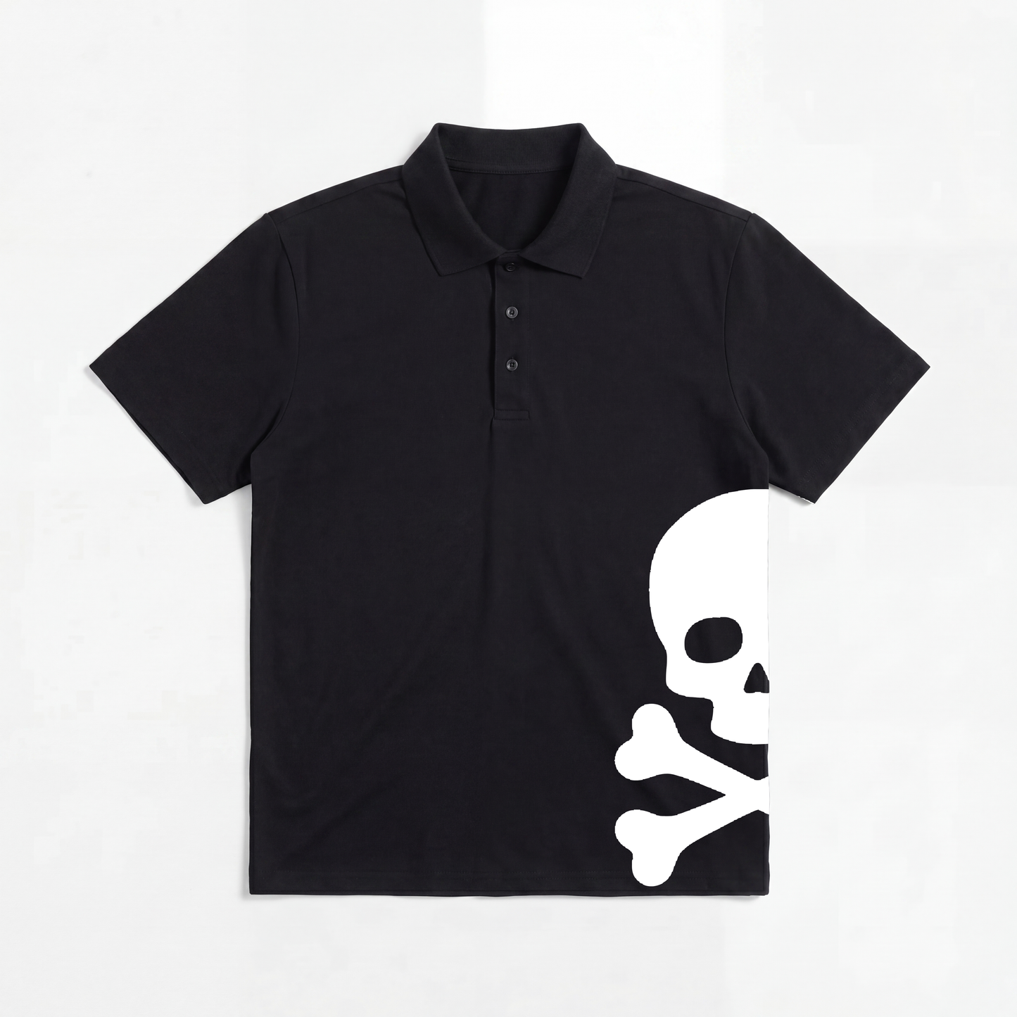 Skull n Bones Polo Black