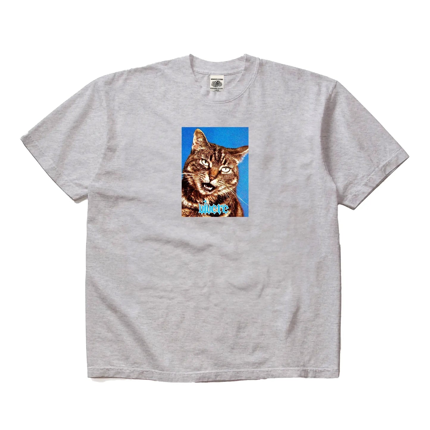 Cat T-Shirt Grey mento.vivere