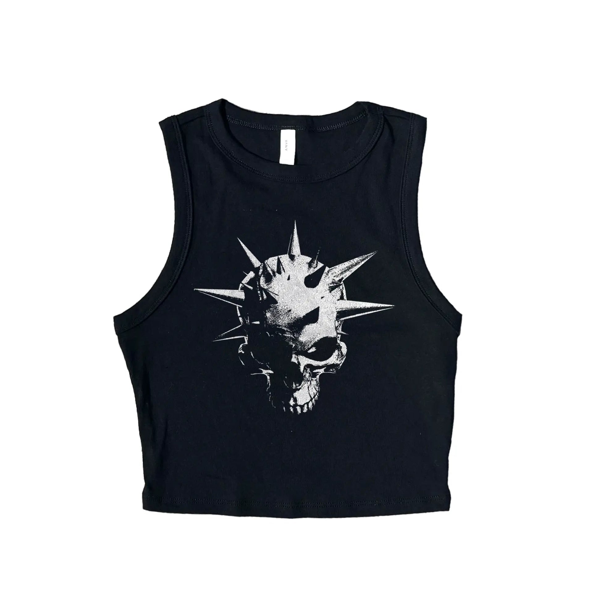 Pin Head Womens Ribbed Tank Top - VIVERE