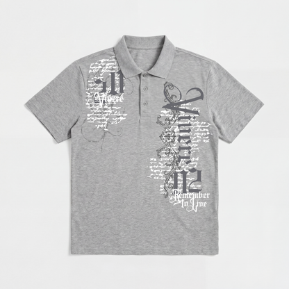 Afflicted Polo Heather Grey