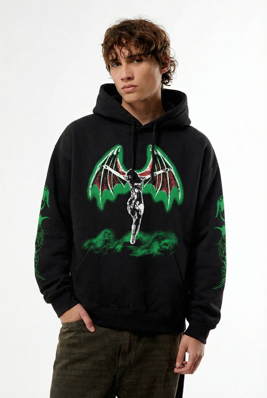Savior Hoodie Black