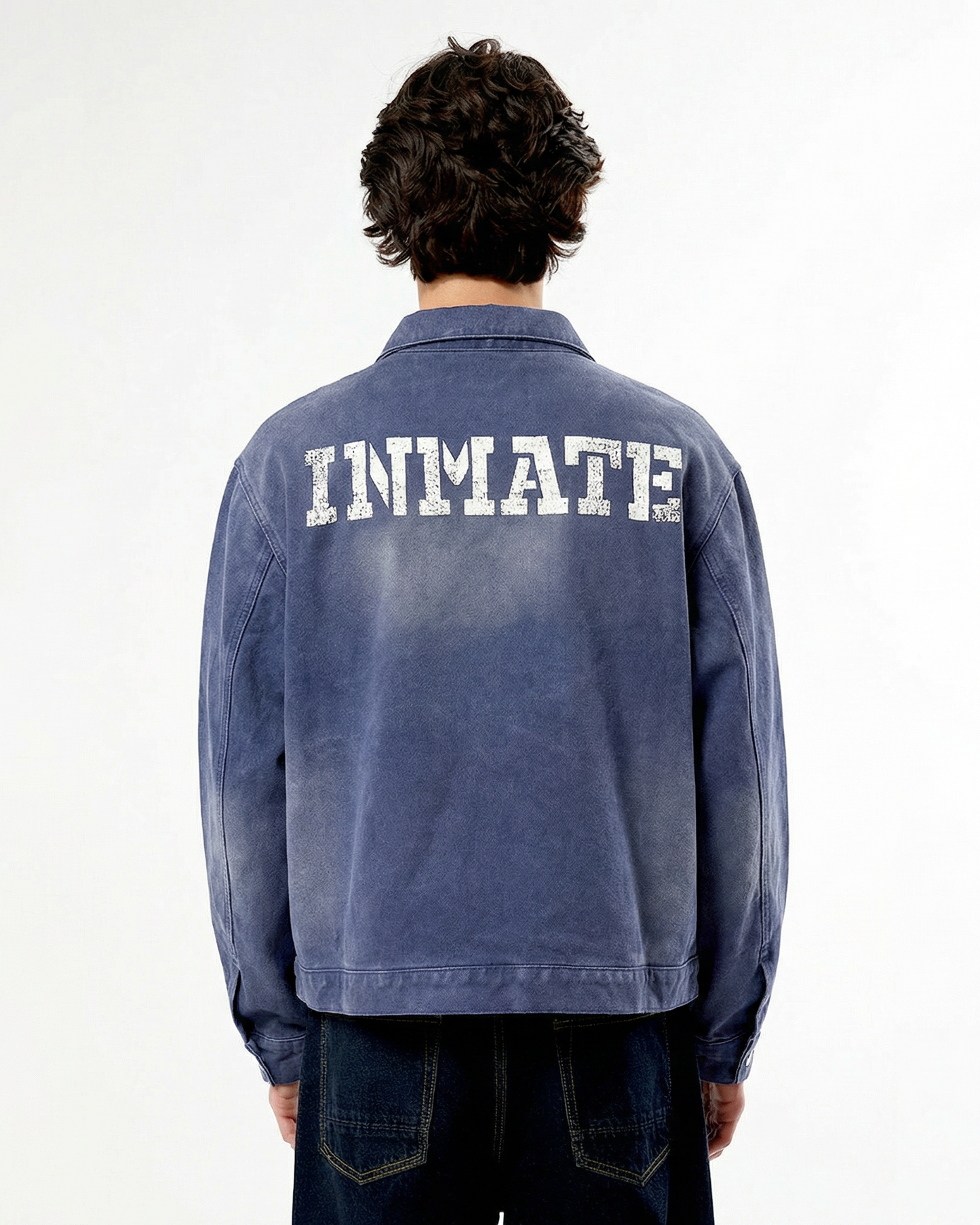 Inmate Washed Denim Jacket