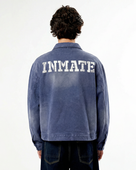 Inmate Washed Denim Jacket